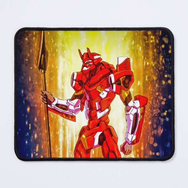 Item preview, Evangelion Unit 02 Crimson Force Neon Genesis Evangelion Anime Mecha Golden Strength designed and sold by Tokyonomad.