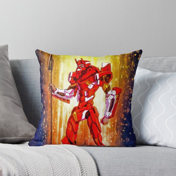 Item preview, Evangelion Unit 02 Crimson Force Neon Genesis Evangelion Anime Mecha Golden Strength designed and sold by Tokyonomad.