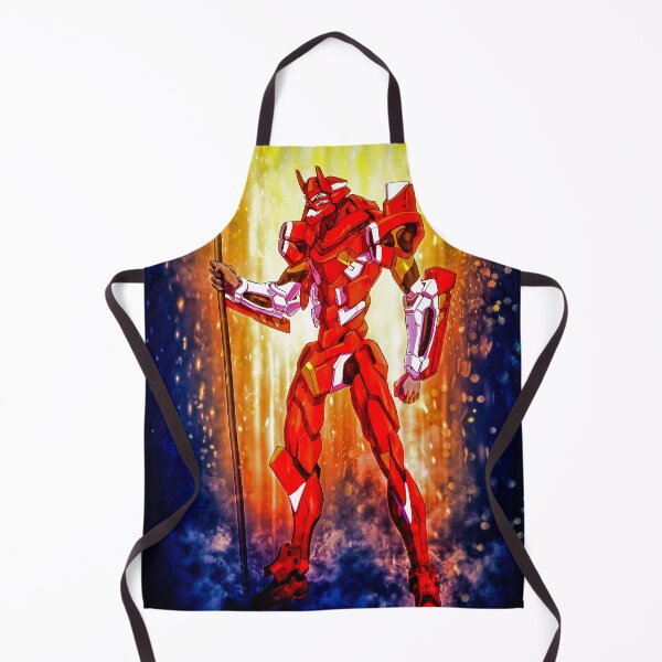 Item preview, Evangelion Unit 02 Crimson Force Neon Genesis Evangelion Anime Mecha Golden Strength designed and sold by Tokyonomad.