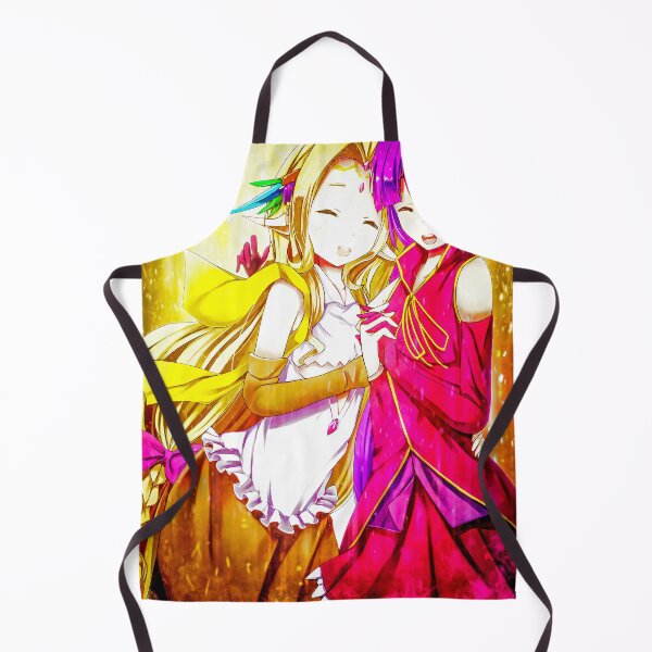 Item preview, Feel Nirvalen No Game No Life Anime Girl Elven Fantasy Golden Aura Harmony designed and sold by Tokyonomad.