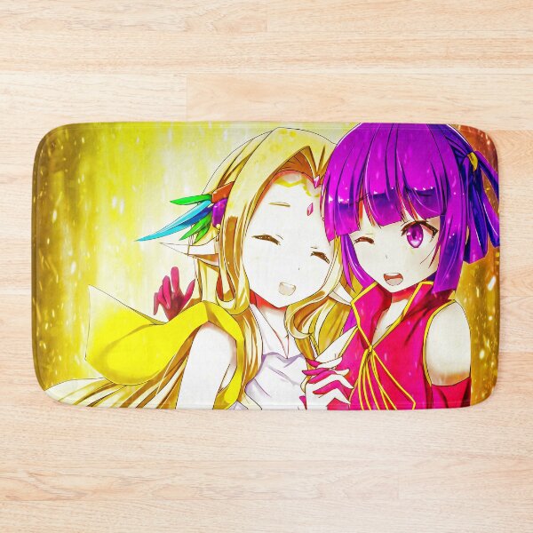 Item preview, Feel Nirvalen No Game No Life Anime Girl Elven Fantasy Golden Aura Harmony designed and sold by Tokyonomad.