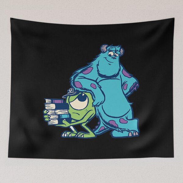 Item preview, The Blue And The Green Monster designed and sold by pedroindiano.