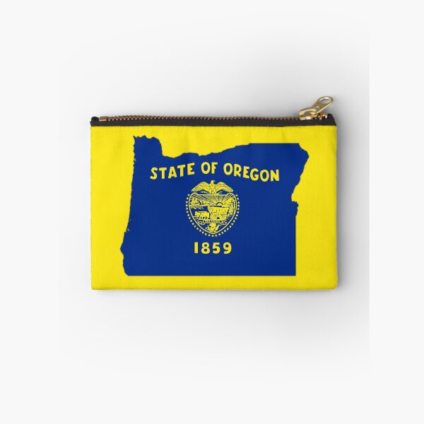 Item preview, Oregon State Map Flag - Retro Pacific Northwest Pride designed and sold by mashmosh.