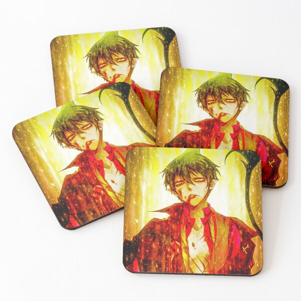 Item preview, Amaimon Blue Exorcist Anime Demon Mischief Golden Aura Chaotic Energy designed and sold by Tokyonomad.