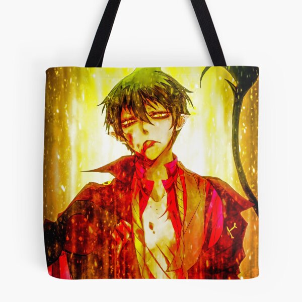 Item preview, Amaimon Blue Exorcist Anime Demon Mischief Golden Aura Chaotic Energy designed and sold by Tokyonomad.