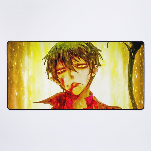 Item preview, Amaimon Blue Exorcist Anime Demon Mischief Golden Aura Chaotic Energy designed and sold by Tokyonomad.