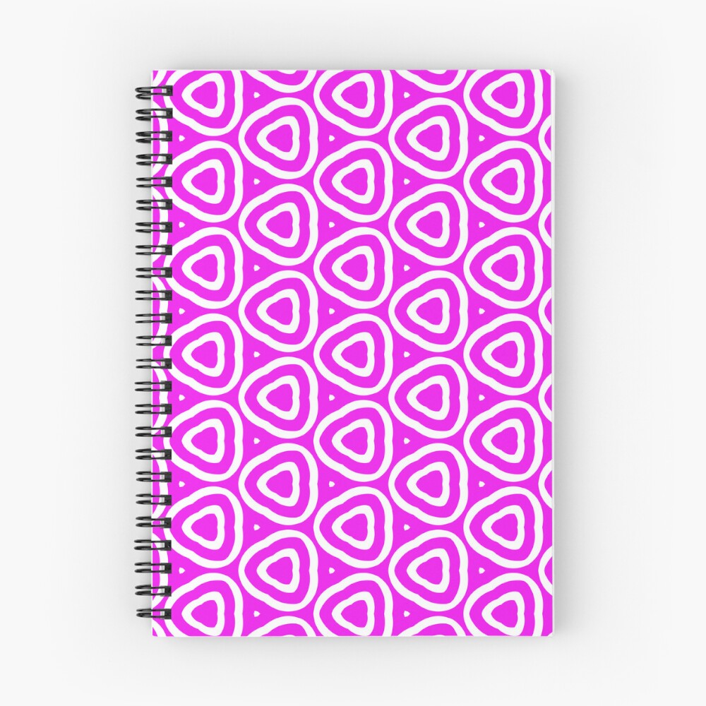 Vista previa del artículo con la obra «Cuaderno de espiral», diseñado y vendido por Rucku.