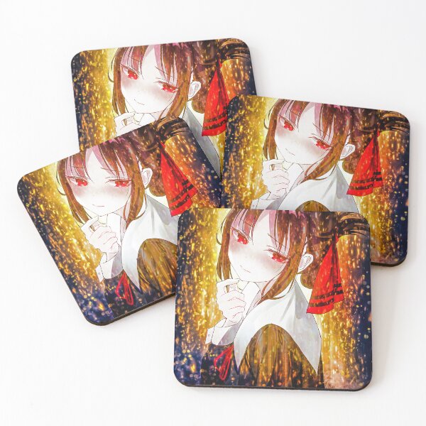 Item preview, Kaguya Shinomiya Kaguya Sama Love Is War Anime Girl Romantic Red Glow Sweet designed and sold by Tokyonomad.