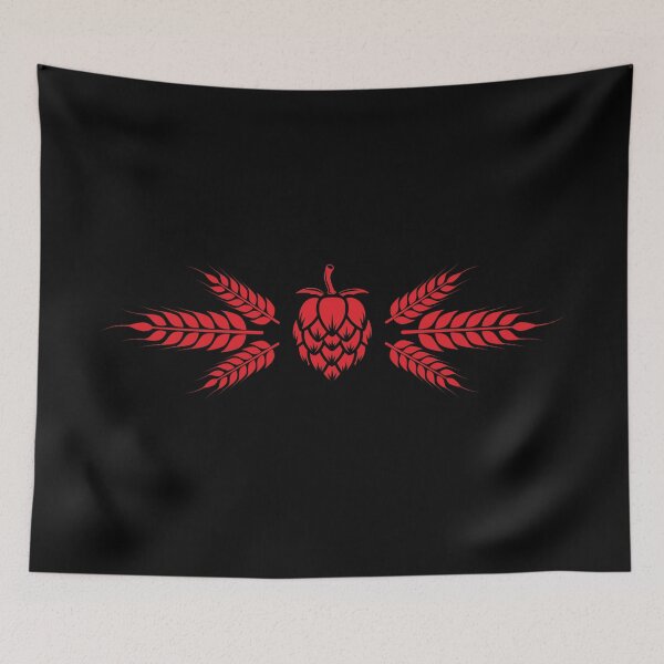 Item preview, Beer Hops and Malt (Red) designed and sold by DKdesigns27.