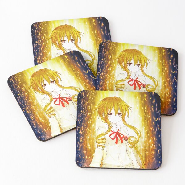 Item preview, Yamai Yuzuru Date A Live Anime Girl Soft Yellow Glow Quiet Elegant Presence designed and sold by Tokyonomad.