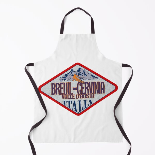 Item preview, Breuil-Cervinia, Valle d’Aosta, Valle d’Aosta, Italy, Italia, Vintage skiing badge design designed and sold by Wanderful-roads.