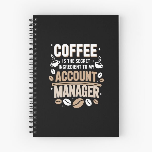 Item preview, Fueled by Coffee & Account Management Brilliance designed and sold by HORIZBoutique.