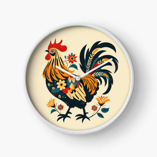 Item preview, Polish Flowers Rooster designed and sold by xiao xuans.
