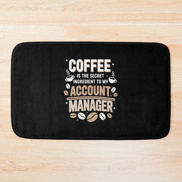 Item preview, Fueled by Coffee & Account Management Brilliance designed and sold by HORIZBoutique.