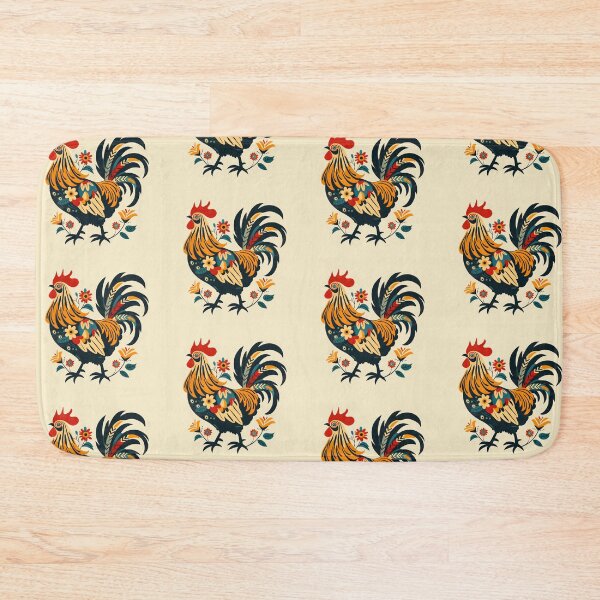 Item preview, Polish Flowers Rooster designed and sold by xiao xuans.