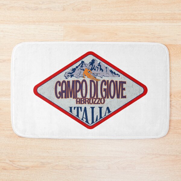 Item preview, Campo di Giove, Abruzzo, L’Aquila, Italy, Italia, Vintage skiing badge design designed and sold by Wanderful-roads.