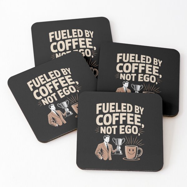 Item preview, Fueled by Coffee Not Ego - Corporate Team Spirit designed and sold by HORIZBoutique.