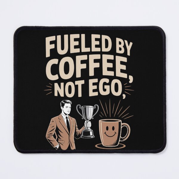 Item preview, Fueled by Coffee Not Ego - Corporate Team Spirit designed and sold by HORIZBoutique.