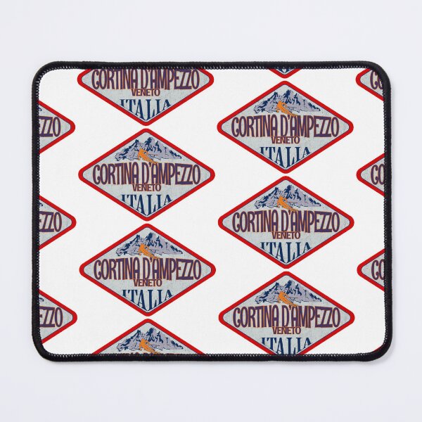 Item preview, Cortina d’Ampezzo, Veneto, Belluno, Italy, Italia, Vintage skiing badge design designed and sold by Wanderful-roads.