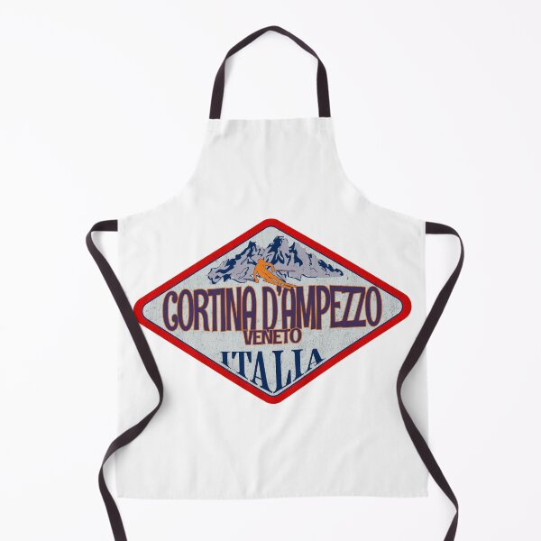 Item preview, Cortina d’Ampezzo, Veneto, Belluno, Italy, Italia, Vintage skiing badge design designed and sold by Wanderful-roads.