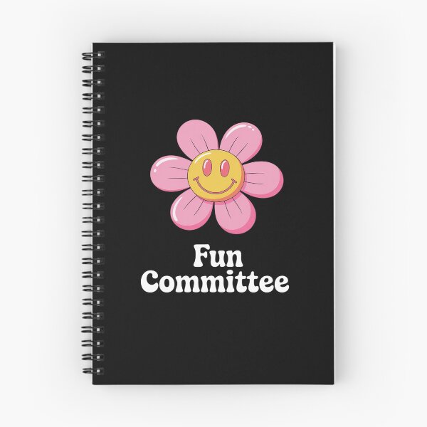 Item preview, Fun Committee with happy flower designed and sold by HORIZBoutique.