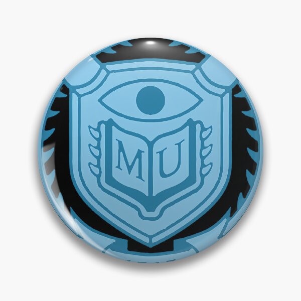 Item preview, Monsters University Blue Logo designed and sold by pedroindiano.