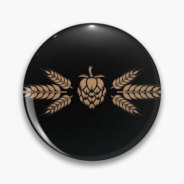 Item preview, Beer Hops and Malt (Gold) designed and sold by DKdesigns27.