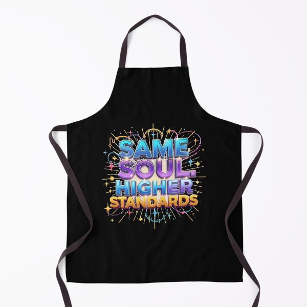Item preview, Same Soul Higher Standards-New Year Glow Up & Self Worth Quote Typography designed and sold by Aarvya Fashion Club ( A.F.C ).