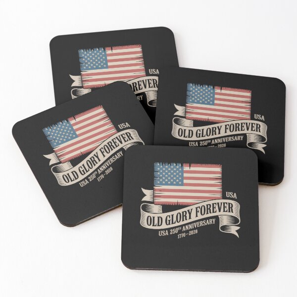 Item preview, Old Glory Forever - USA 250th Anniversary Ribbon Banner designed and sold by DarylWelsh2024.