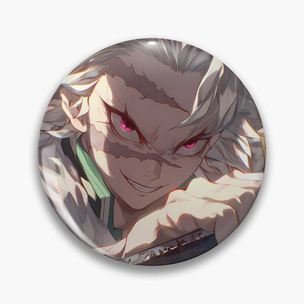 Item preview, Sanemi Shinazugawa Demon Slayer Anime Wind Hashira Intensity designed and sold by Tokyonomad.