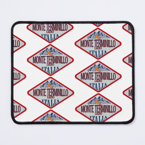 Item preview, Monte Terminillo, Lazio, Rieti, Italy, Italia, Vintage skiing badge design designed and sold by Wanderful-roads.