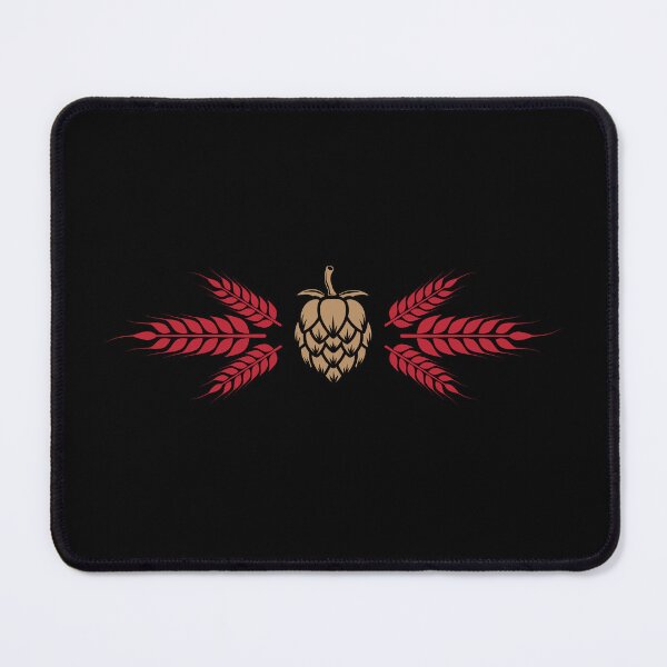 Item preview, Beer Hops and Malt (Red and Gold) designed and sold by DKdesigns27.