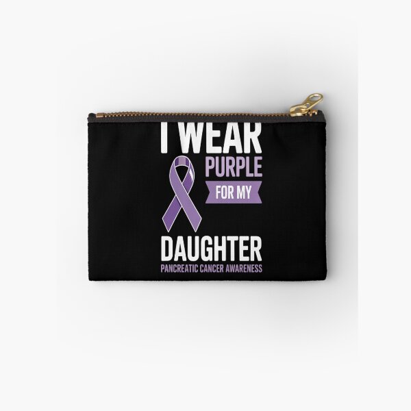 Item preview, I Wear Purple For My Daughter Pancreatic Cancer Awareness designed and sold by catsdothingz.