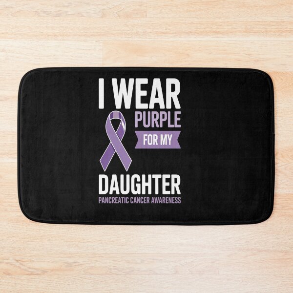 Item preview, I Wear Purple For My Daughter Pancreatic Cancer Awareness designed and sold by catsdothingz.