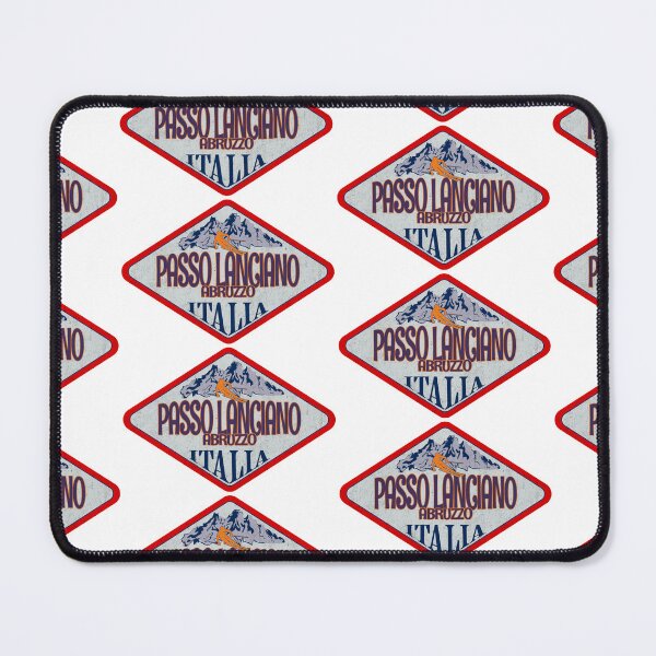 Item preview, Passo Lanciano, Abruzzo, Chieti, Italy, Italia, Vintage skiing badge design designed and sold by Wanderful-roads.