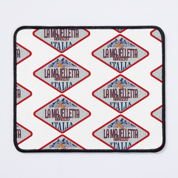 Item preview, La Majelletta, Abruzzo, Chieti, Italy, Italia, Vintage skiing badge design designed and sold by Wanderful-roads.