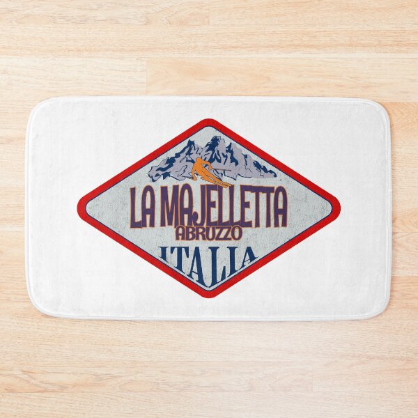 Item preview, La Majelletta, Abruzzo, Chieti, Italy, Italia, Vintage skiing badge design designed and sold by Wanderful-roads.