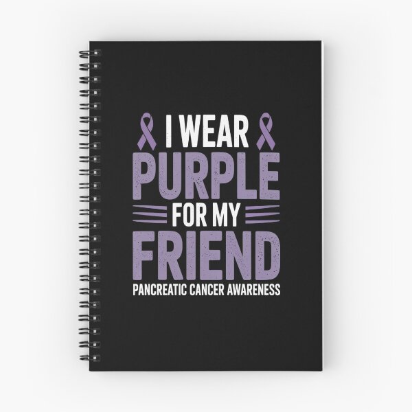 Item preview, I Wear Purple For My Friend Pancreatic Cancer Awareness designed and sold by catsdothingz.