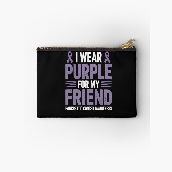 Item preview, I Wear Purple For My Friend Pancreatic Cancer Awareness designed and sold by catsdothingz.