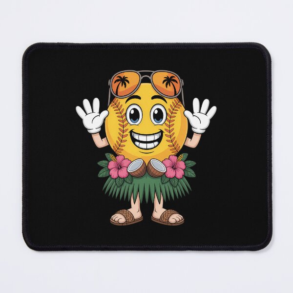 Item preview, Hawaii Softball Ball Hawaiian Tropical Summer Vacation designed and sold by IdunayaStore.