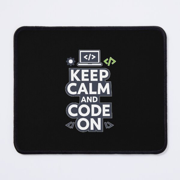 Item preview, Keep Calm and Code On designed and sold by musthavewords.