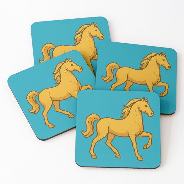 Item preview, Majestic Golden Prancing Horse designed and sold by zohocreations.