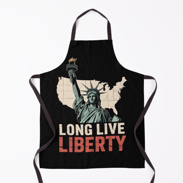 Item preview, Long Live Liberty - Statue of Liberty USA Map Design designed and sold by DarylWelsh2024.