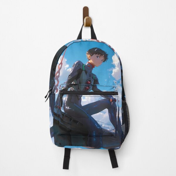 Item preview, Shinji Ikari Neon Genesis Evangelion Reflective Anime Calm Sky Atmosphere designed and sold by Tokyonomad.