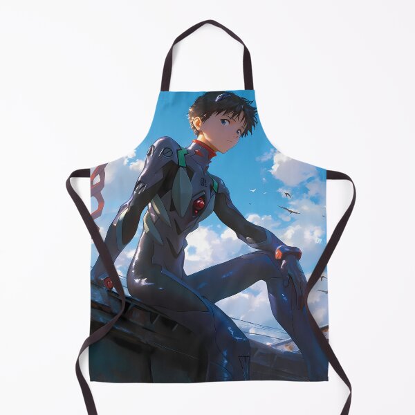 Item preview, Shinji Ikari Neon Genesis Evangelion Reflective Anime Calm Sky Atmosphere designed and sold by Tokyonomad.