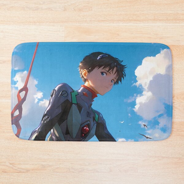 Item preview, Shinji Ikari Neon Genesis Evangelion Reflective Anime Calm Sky Atmosphere designed and sold by Tokyonomad.