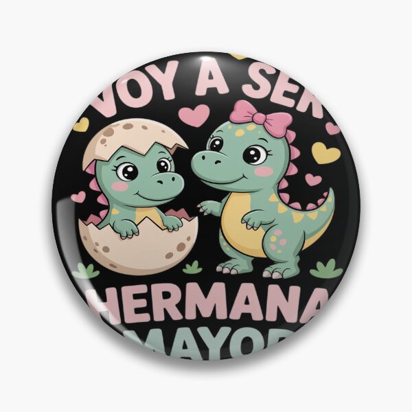 Item preview, Futura Hermana Mayor Dino Bebn Latina Nina Bonita designed and sold by FluoroWave.