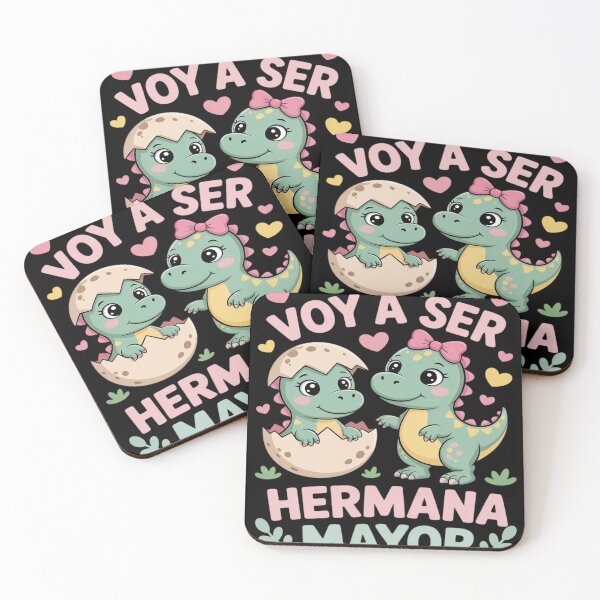 Item preview, Futura Hermana Mayor Dino Bebn Latina Nina Bonita designed and sold by FluoroWave.