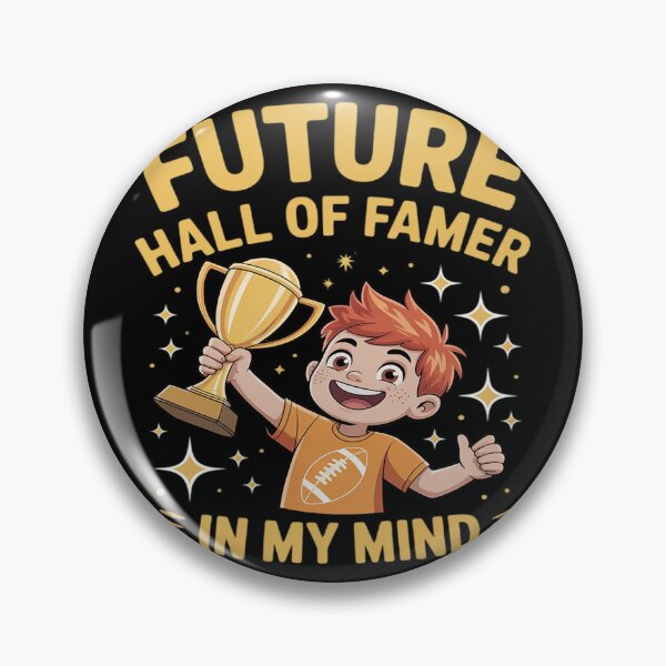 Item preview, Future Hall of Famer Football Humor Kid Trophy designed and sold by FluoroWave.