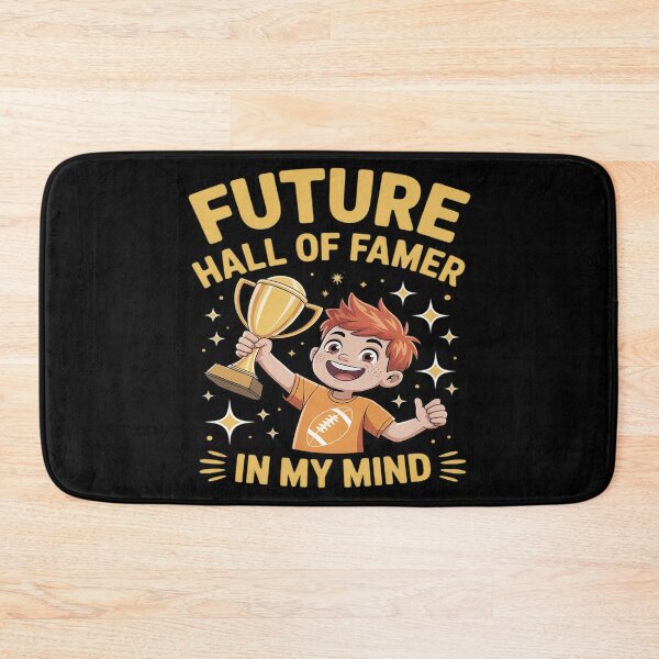 Item preview, Future Hall of Famer Football Humor Kid Trophy designed and sold by FluoroWave.